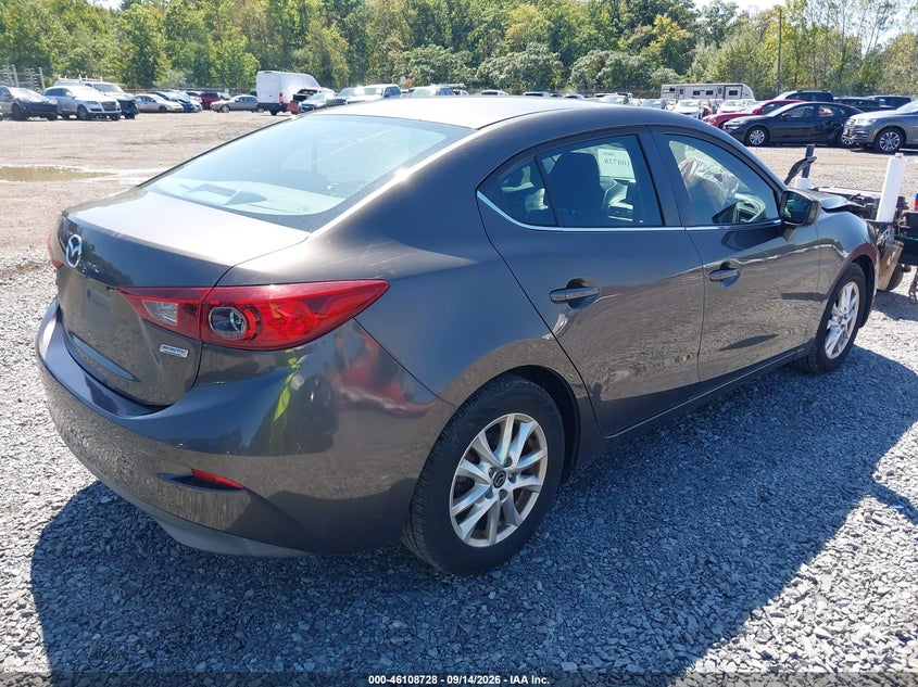 Vin: 3mzbm1u71gm258641, lot: 46608444, mazda mazda3 i sport 20164