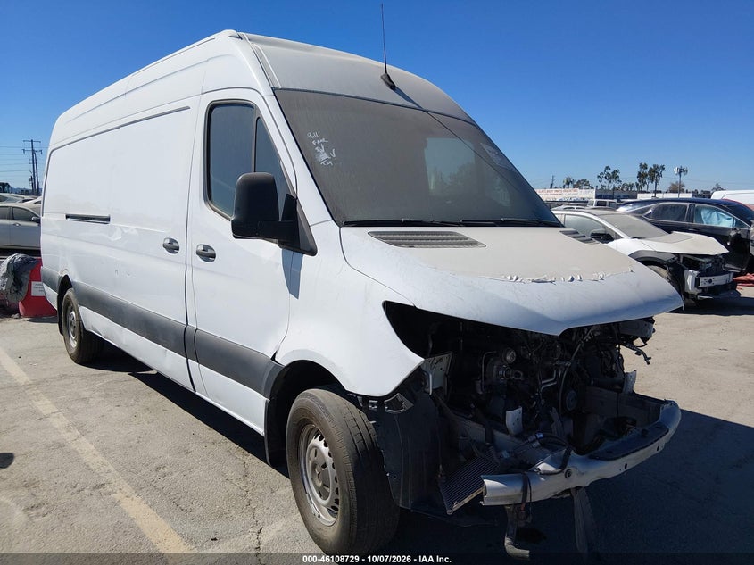 Vin: w1y40chy6nt095081, lot: 46608445, mercedes-benz sprinter 2500 high roof i4 20221