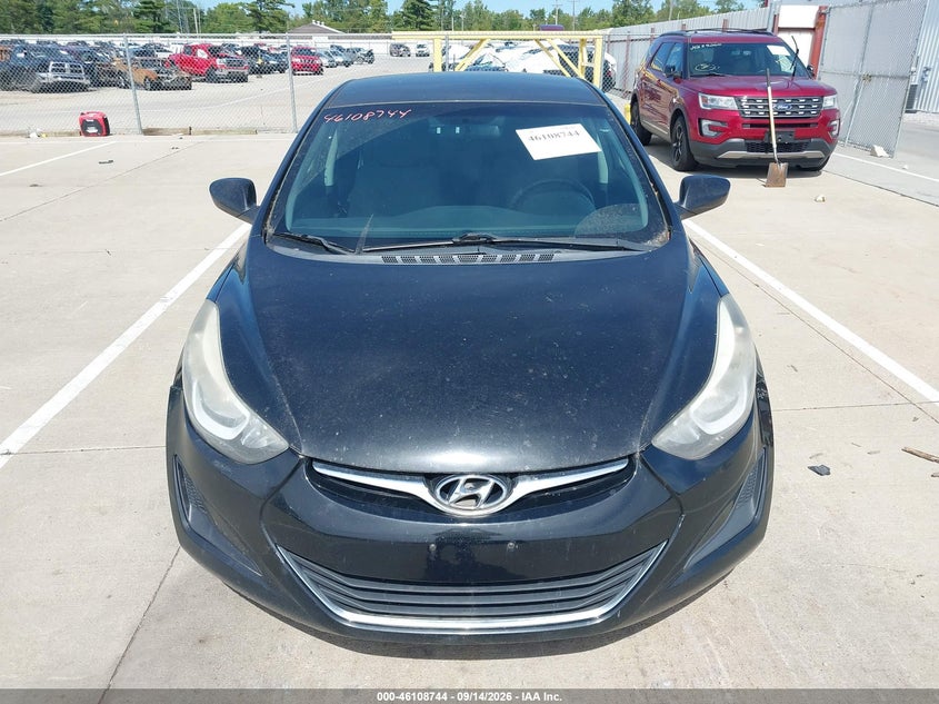 HYUNDAI ELANTRA 2014 VIN 5NPDH4AE4EH533460