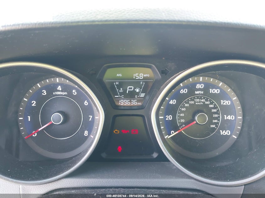 HYUNDAI ELANTRA 2014 VIN 5NPDH4AE4EH533460