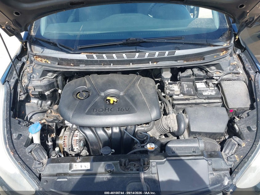 HYUNDAI ELANTRA 2014 VIN 5NPDH4AE4EH533460
