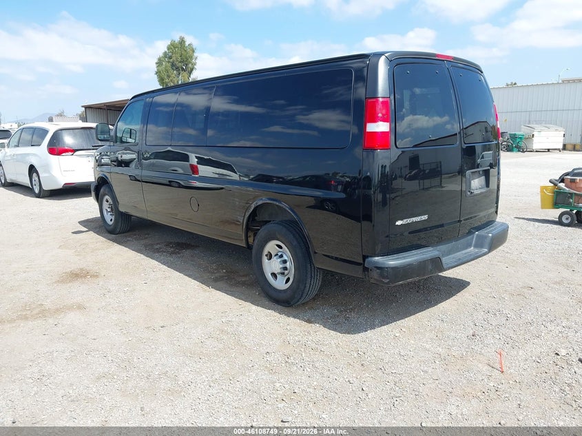 Vin: 1gazgnfg1k1323385, lot: 46608465, chevrolet express 3500 ls 20193