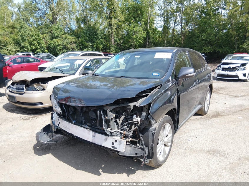 Vin: jtjzb1ba4a2001779, lot: 46608470, lexus rx 450h 20102