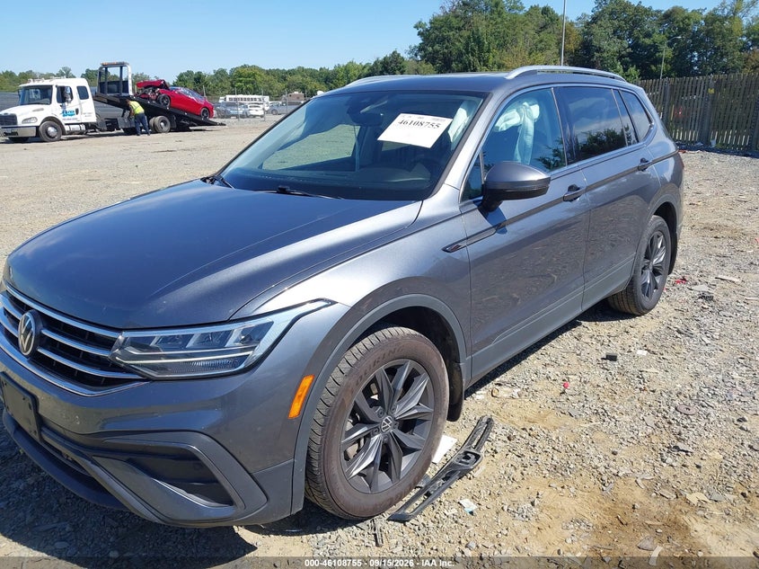 Vin: 3vvnb7ax1pm074380, lot: 46608471, volkswagen tiguan 2.0t se 20232
