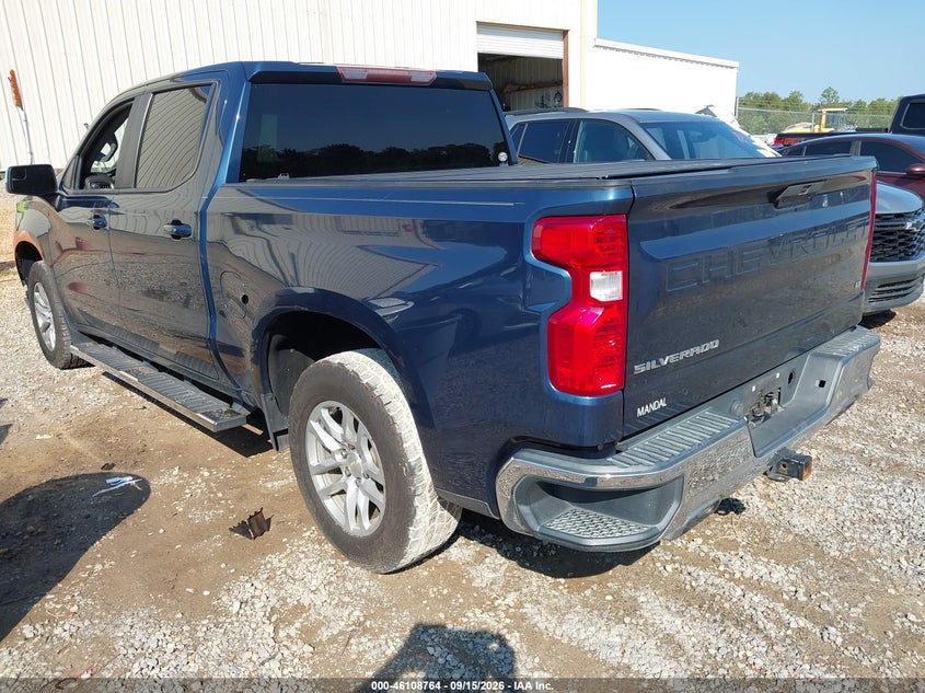 Vin: 1gcuyded6kz122681, lot: 46608480, chevrolet silverado 1500 lt 20193