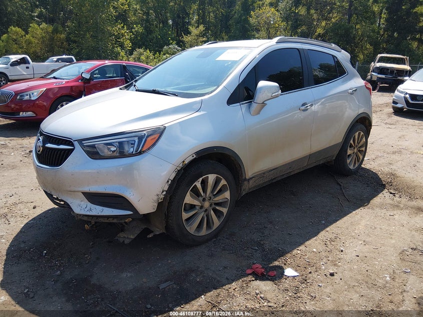 Vin: kl4cjasb2kb784732, lot: 46608493, buick encore fwd preferred 20192