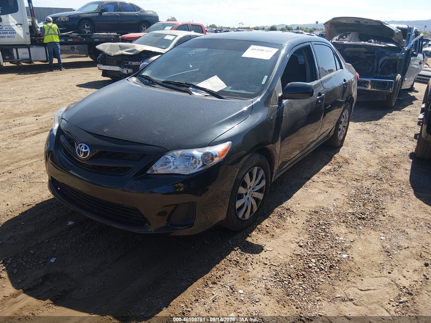 Vin: 5yfbu4ee3dp133680, lot: 46608497, toyota corolla le 20132