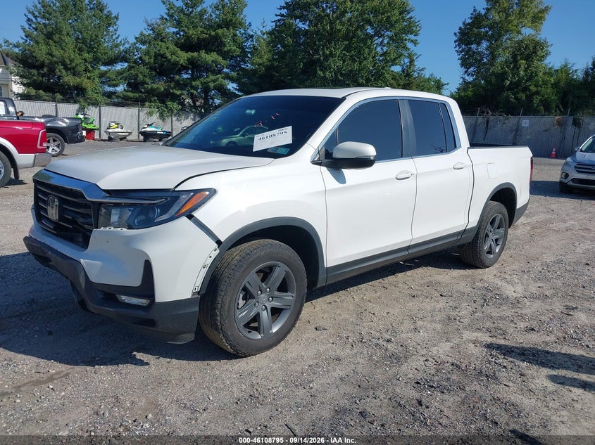 Vin: 5fpyk3f50pb066309, lot: 46608511, honda ridgeline rtl 20232