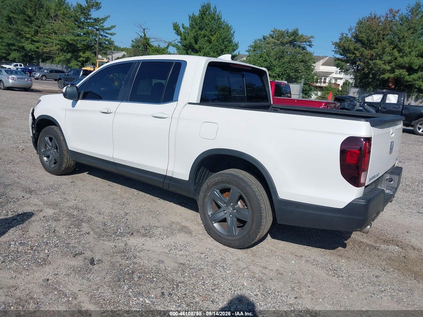 Vin: 5fpyk3f50pb066309, lot: 46608511, honda ridgeline rtl 20233