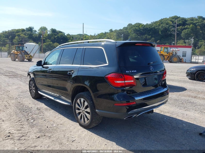 Vin: 4jgdf6ee7kb235974, lot: 46608517, mercedes-benz gls 450 4matic 20193