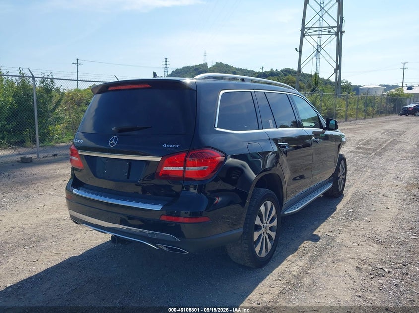 Vin: 4jgdf6ee7kb235974, lot: 46608517, mercedes-benz gls 450 4matic 20194