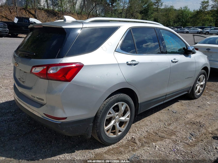 Vin: 3gnaxvev6js571740, lot: 46608526, chevrolet equinox premier 20184