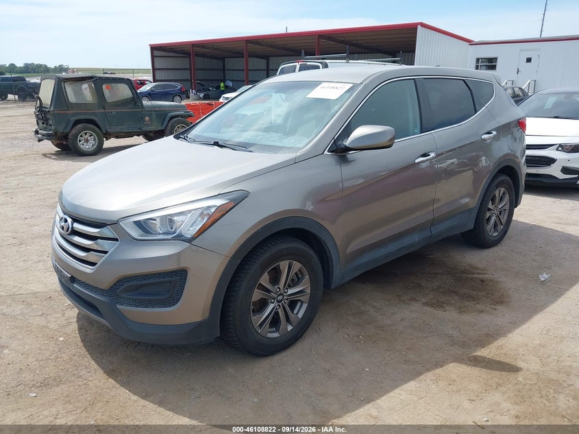 Vin: 5xyztdlb6fg246895, lot: 46608538, hyundai santa fe sport 2.4l 20152