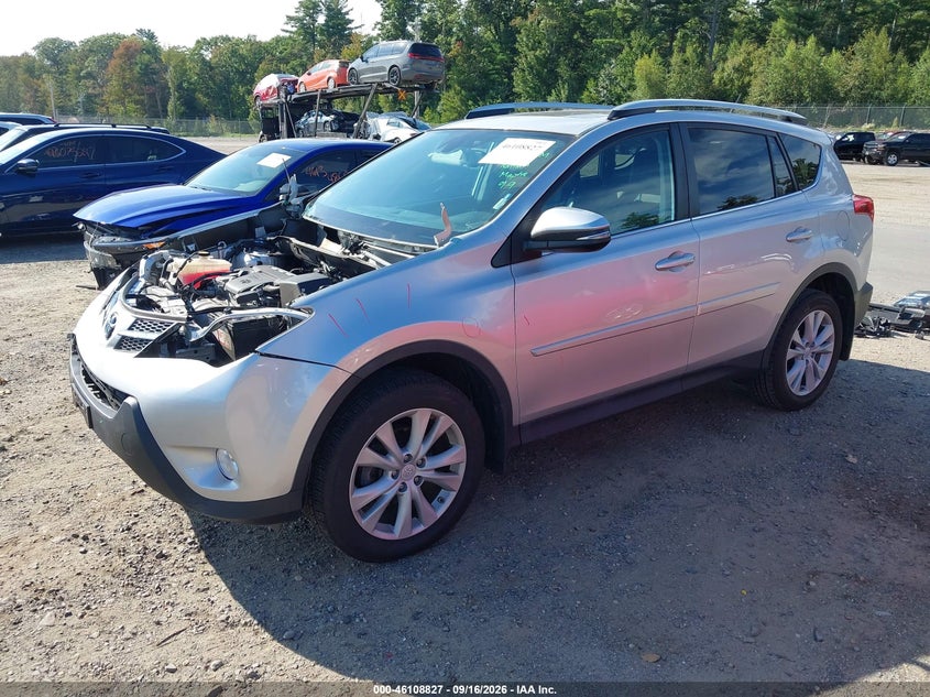 Vin: 2t3dfrev5fw371653, lot: 46608543, toyota rav4 limited 20152