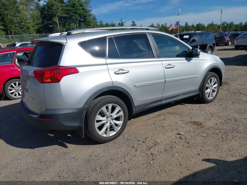 Vin: 2t3dfrev5fw371653, lot: 46608543, toyota rav4 limited 20154