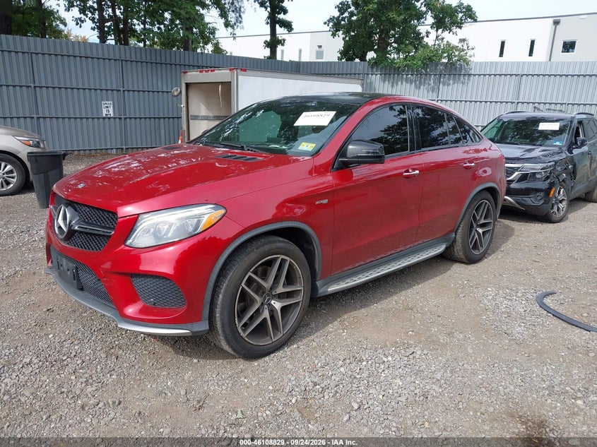 Vin: 4jged6eb1ha055386, lot: 46608545, mercedes-benz amg gle 43 coupe 4matic 20172