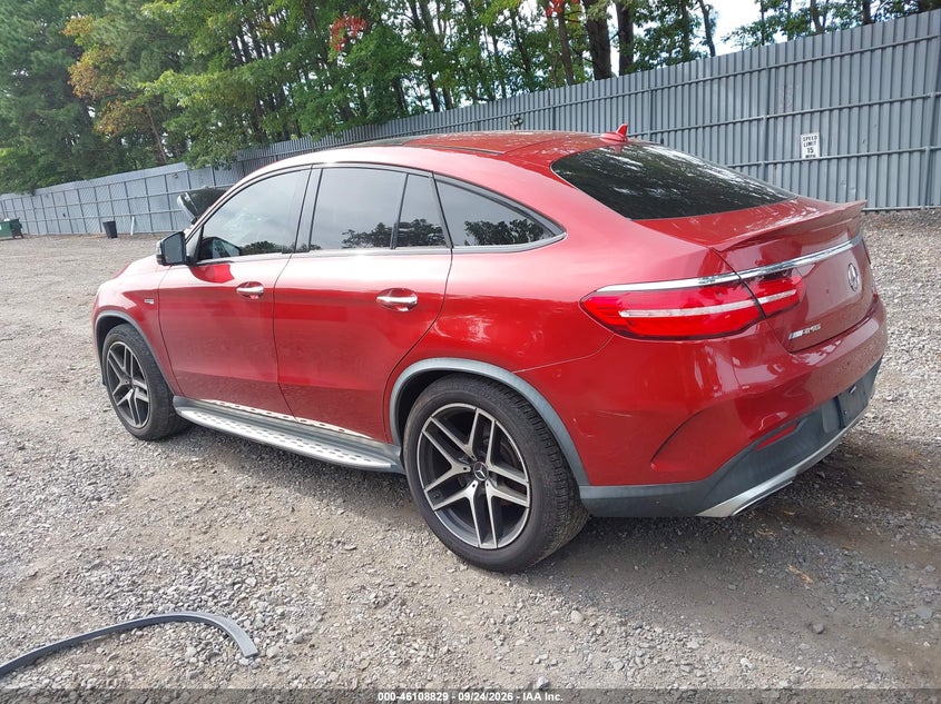 Vin: 4jged6eb1ha055386, lot: 46608545, mercedes-benz amg gle 43 coupe 4matic 20173