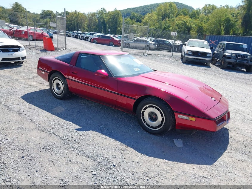 CHEVROLET CORVETTE 1984 VIN 1G1AY0781E5122815