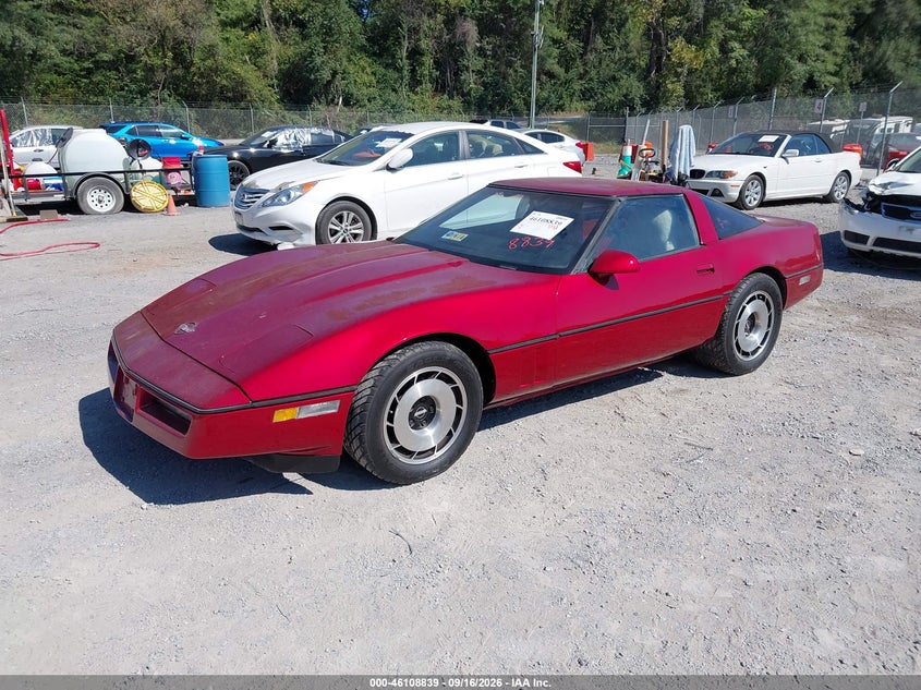CHEVROLET CORVETTE 1984 VIN 1G1AY0781E5122815