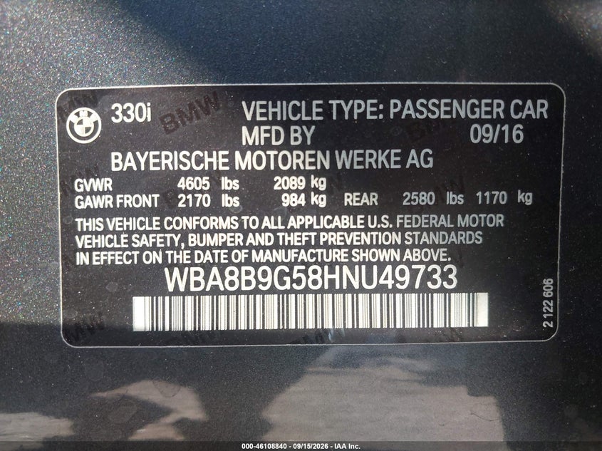 2017 BMW 330I · Photo 9
