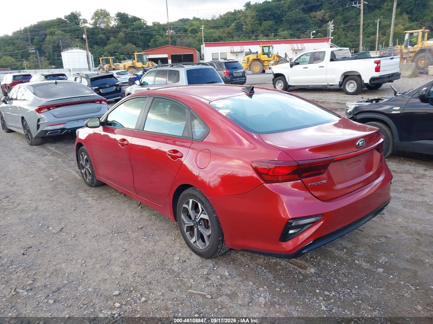 Vin: 3kpf24ad5me286860, lot: 46608563, kia forte lxs 20213