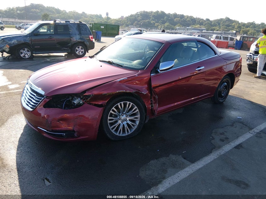 Vin: 1c3bcbfg6cn289798, lot: 46608571, chrysler 200 limited 20122