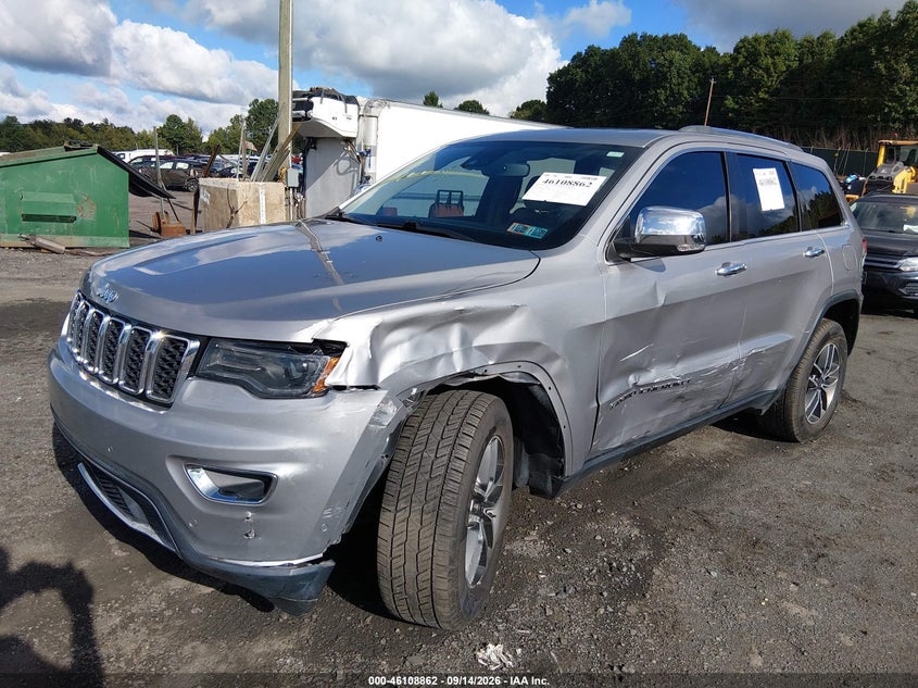 2019 Jeep Grand Cherokee Limited 4X4, Левый бок, IAAI, VIN 1C4RJFBG3KC578600 — фото 2