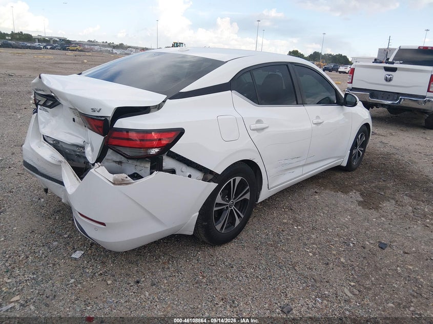 Vin: 3n1ab8cv1my266677, lot: 46608580, nissan sentra sv xtronic cvt 20214