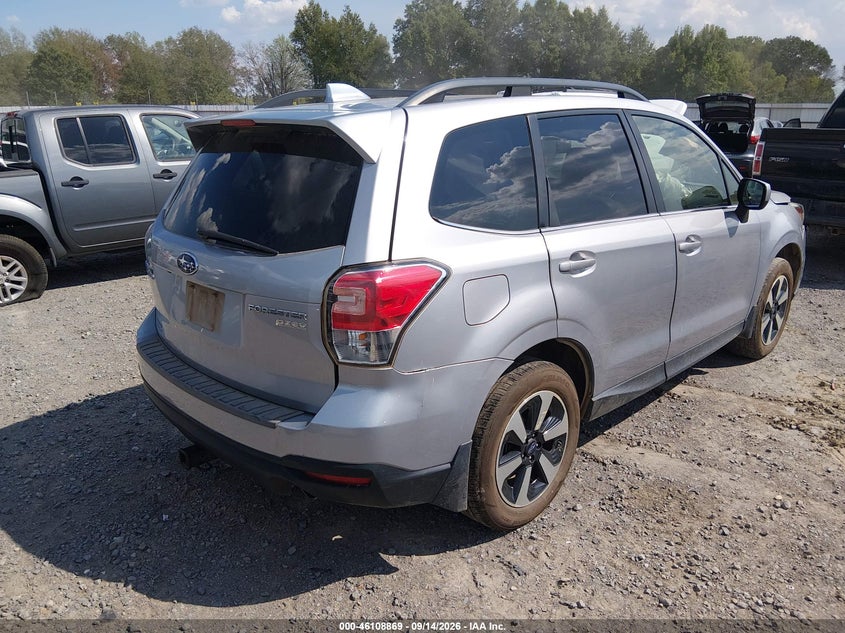 Vin: jf2sjajc3hh499265, lot: 46608585, subaru forester 2.5i limited 20174