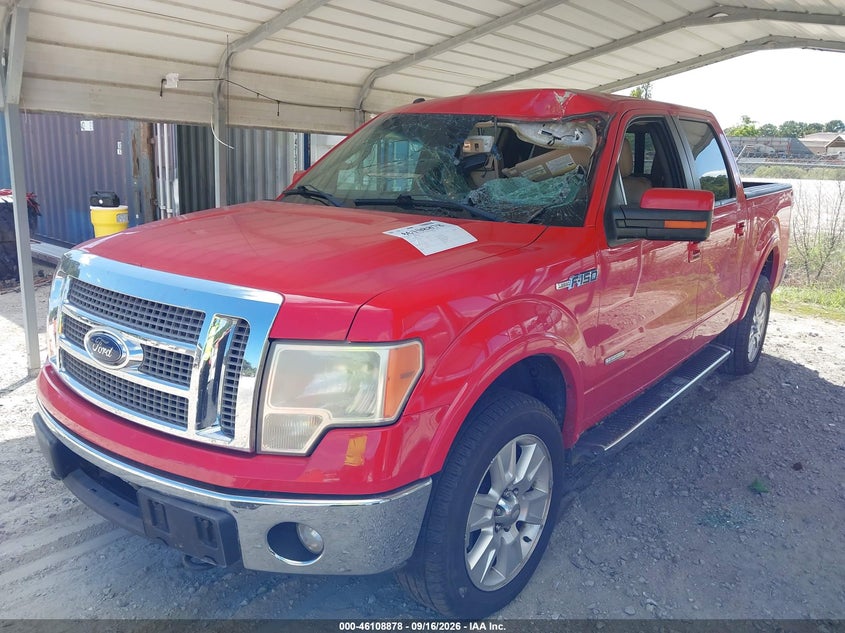 Vin: 1ftfw1et3cfc69063, lot: 46608594, ford f-150 lariat 20122