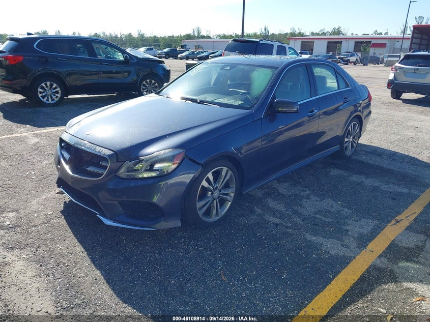 2014 Mercedes-Benz E-klasse, Front End, IAAI, VIN WDDHF5KB9EA847331 — photo 2