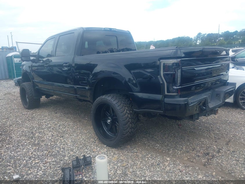 Vin: 1ft7w2bt4kee78170, lot: 46608640, ford super duty f-250 srw platinum 20193