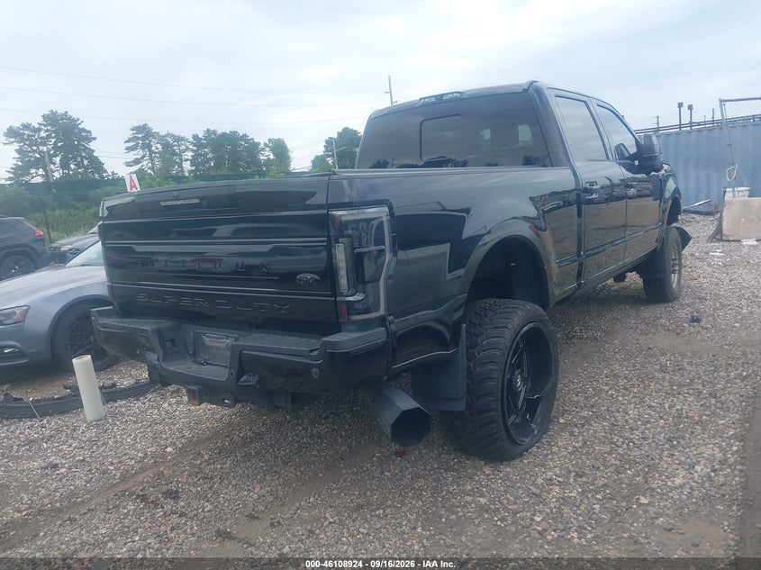 Vin: 1ft7w2bt4kee78170, lot: 46608640, ford super duty f-250 srw platinum 20194