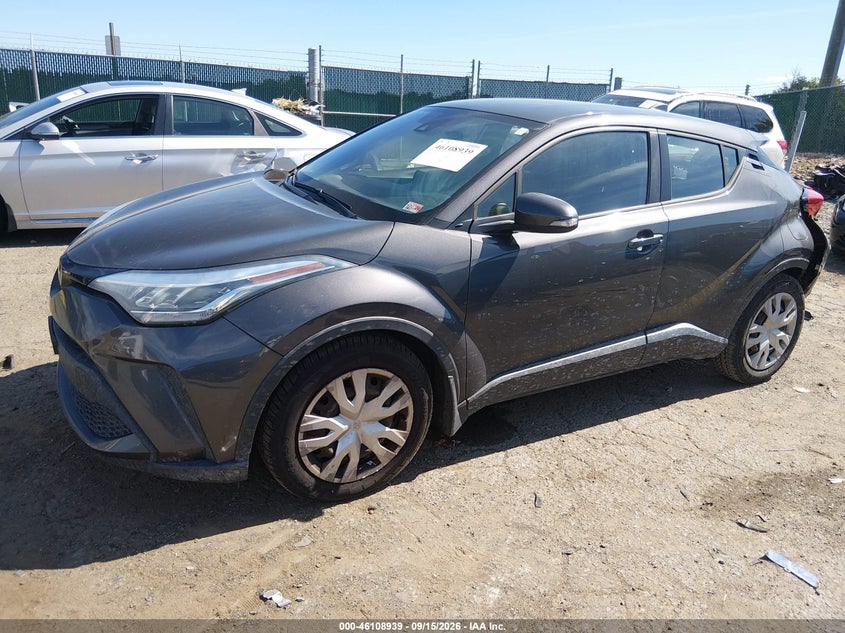 Vin: nmtkhmbx2lr109966, lot: 46608655, toyota c-hr le 20202