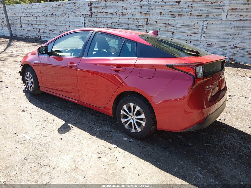 Vin: jtdl9rfu3k3009360, lot: 46608660, toyota prius xle 20193