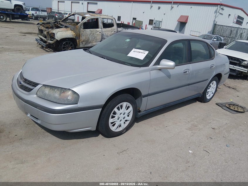 2003 Chevrolet Impala, Normal Wear & Tear, IAAI, VIN 2G1WF52E639339198 — photo 2