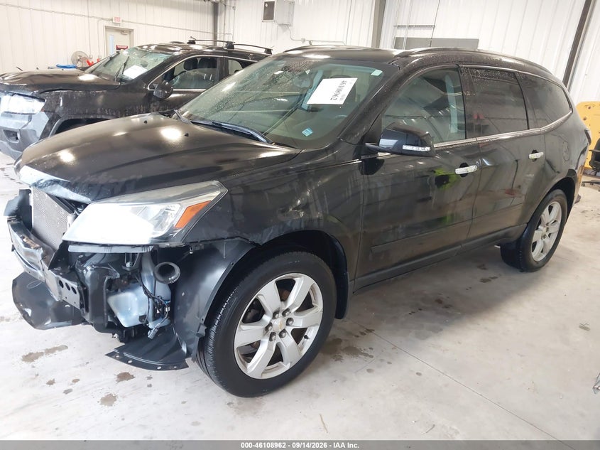 Vin: 1gnkrgkd5gj208913, lot: 46608679, chevrolet traverse 1lt 20162