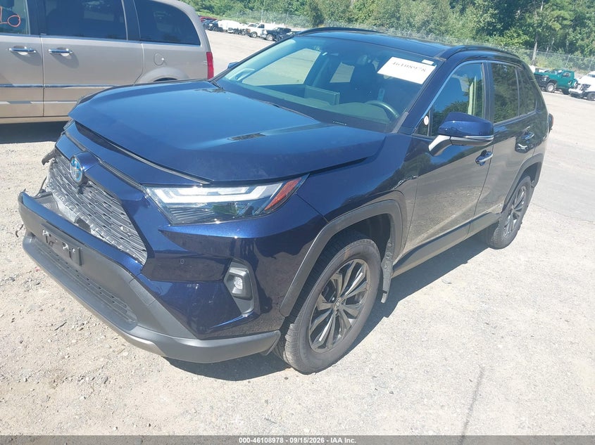 Vin: jtmd6rfv0nd065602, lot: 46608694, toyota rav4 hybrid limited 20222
