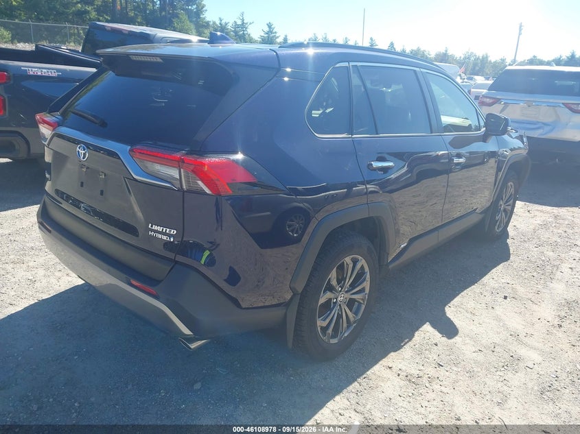 Vin: jtmd6rfv0nd065602, lot: 46608694, toyota rav4 hybrid limited 20224