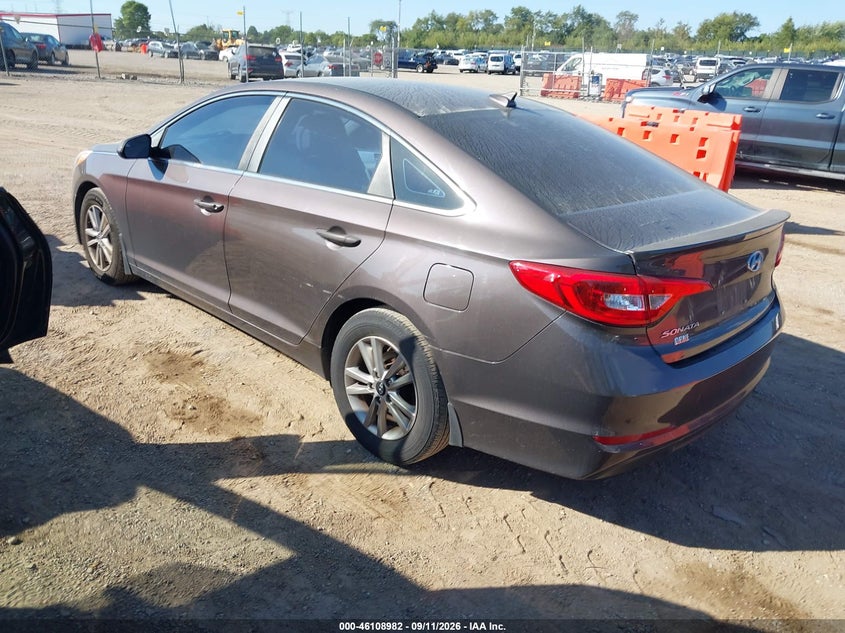 2016 HYUNDAI SONATA auction photo 3