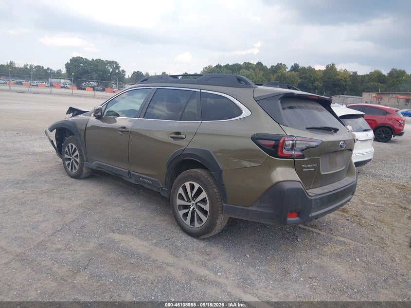 Vin: 4s4btafcxs3102393, lot: 46608701, subaru outback premium 20253