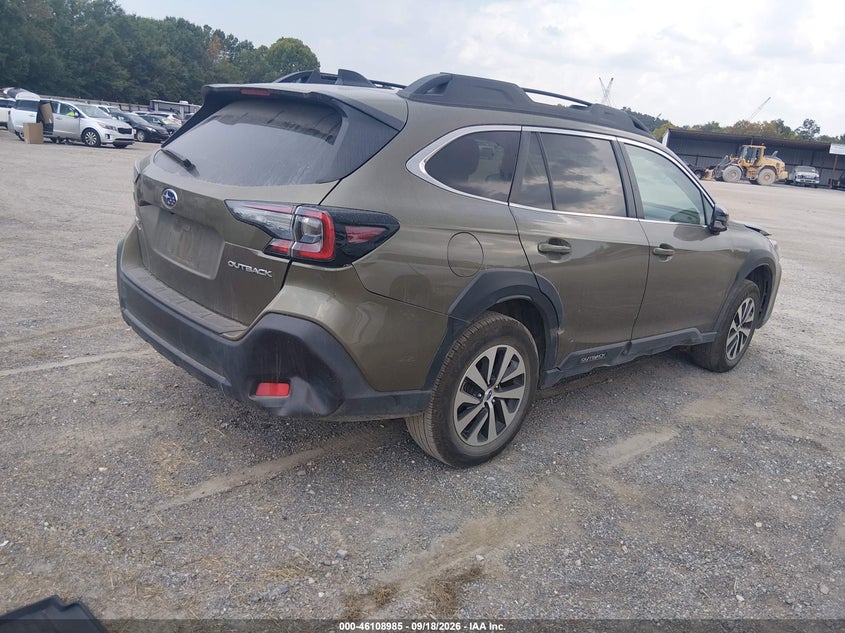 Vin: 4s4btafcxs3102393, lot: 46608701, subaru outback premium 20254