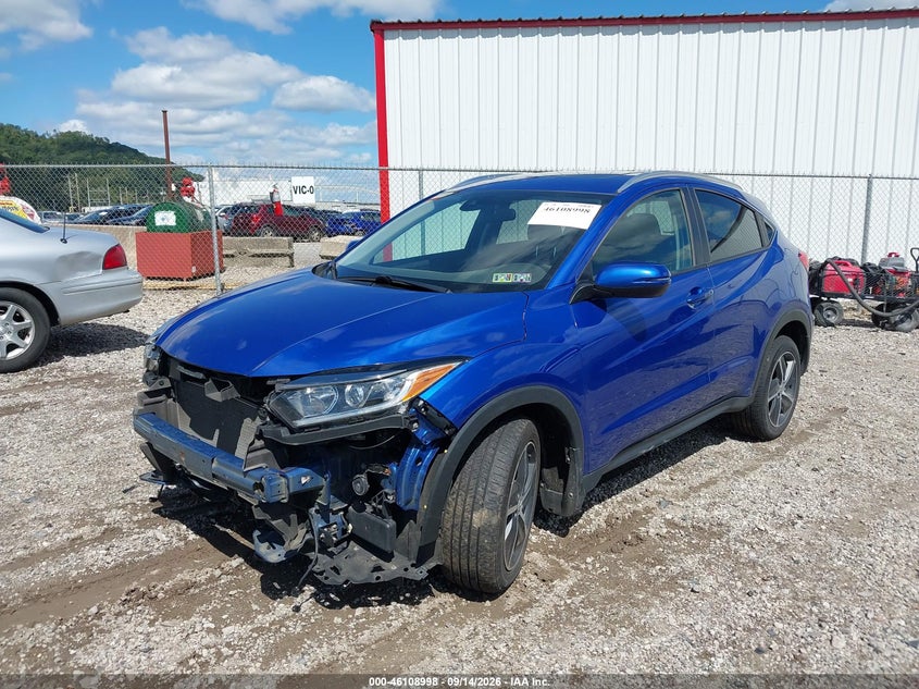 Vin: 3czru6h54mm705279, lot: 46608714, honda hr-v awd ex 20212