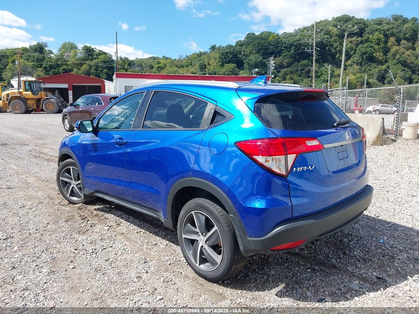 Vin: 3czru6h54mm705279, lot: 46608714, honda hr-v awd ex 20213