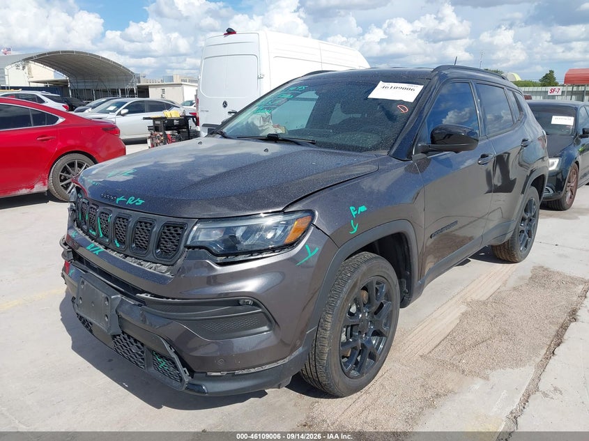 Vin: 3c4njdbn1pt516769, lot: 46608722, jeep compass altitude 4x4 20232