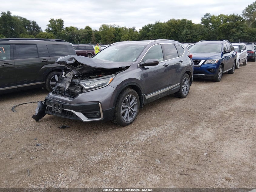 Vin: 7farw2h94ne026103, lot: 46608724, honda cr-v awd touring 20222