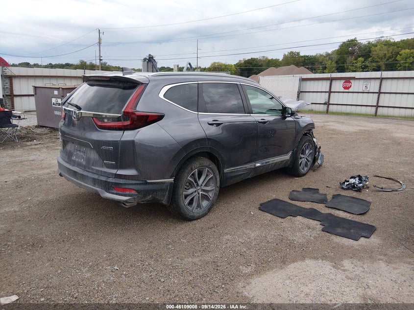 Vin: 7farw2h94ne026103, lot: 46608724, honda cr-v awd touring 20224