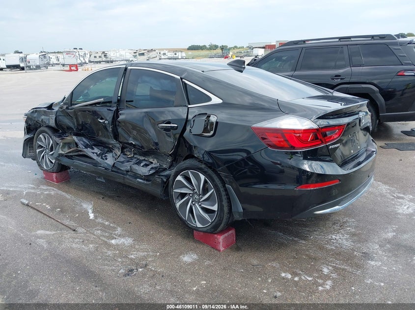 Vin: 19xze4f91ke018510, lot: 46608727, honda insight touring 20193