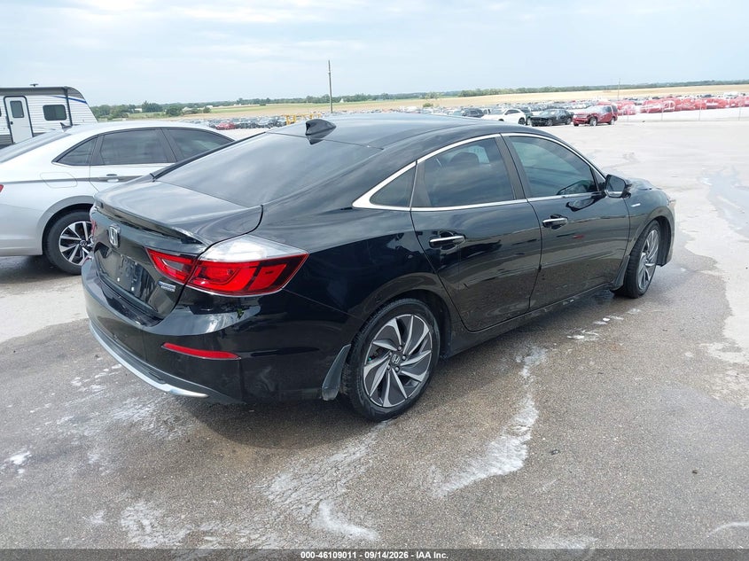 Vin: 19xze4f91ke018510, lot: 46608727, honda insight touring 20194