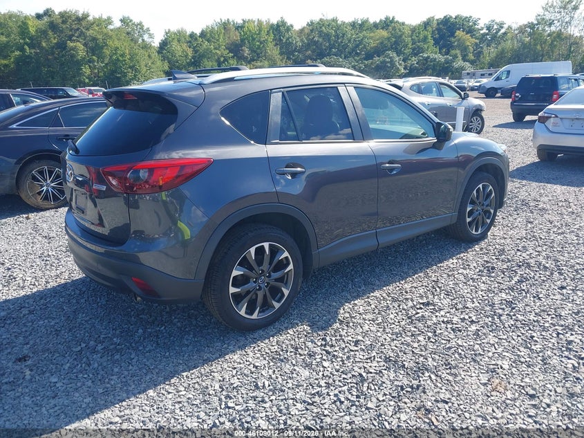 Vin: jm3ke4dy0g0683174, lot: 46608728, mazda cx-5 grand touring 20164
